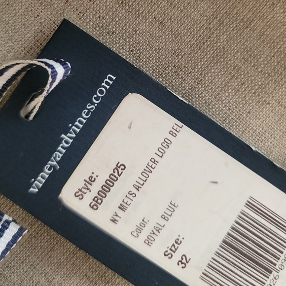 Vineyard Vines NY Mets Belt - Picture 8 of 8